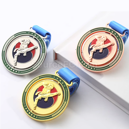 Taekwondo Metal Medal