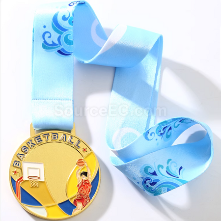 Customization Basketball Metal Medal Corporate Gifts