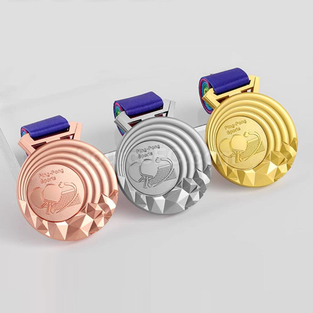 Table Tennis Metal Medal