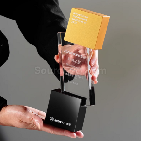Customization Metal Crystal Trophy Corporate Gifts