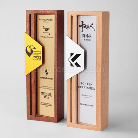 Customization Wooden Trophy Corporate Gifts