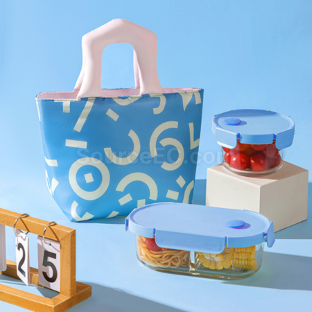 Customization Large Capacity Insulated Lunch Box Tote Bag Corporate Gifts