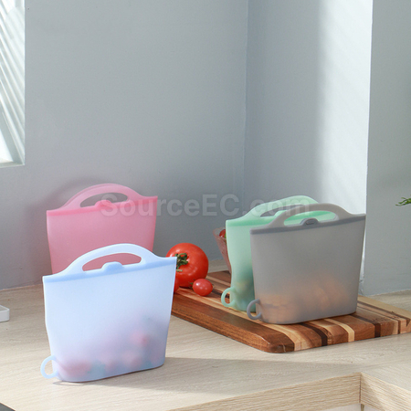 Customization Food Grade Silicone Fresh-Keeping Bag Corporate Gifts