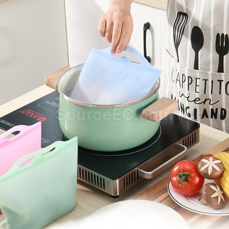 Customization Food Grade Silicone Fresh-Keeping Bag Corporate Gifts