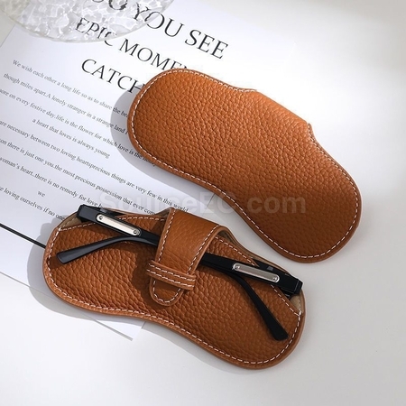 Customization PU Glasses Clip Corporate Gifts