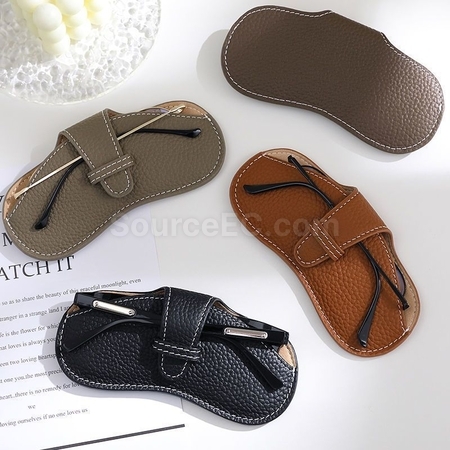 Customization PU Glasses Clip Corporate Gifts