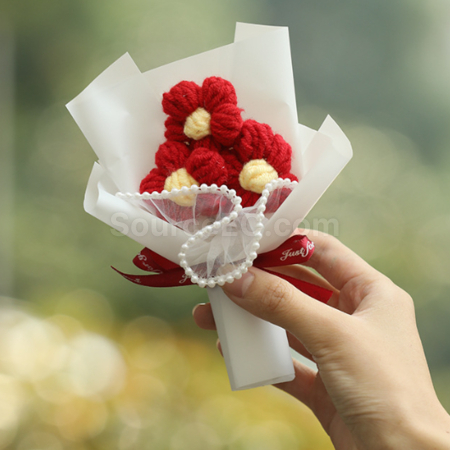Customization Graduation season gift knitted bouquet Corporate Gifts