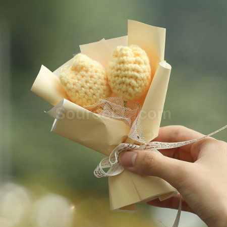 Customization Graduation season gift knitted bouquet Corporate Gifts