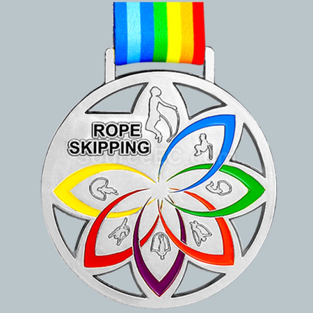 Customization Rope Skipping Metal Medal Corporate Gifts