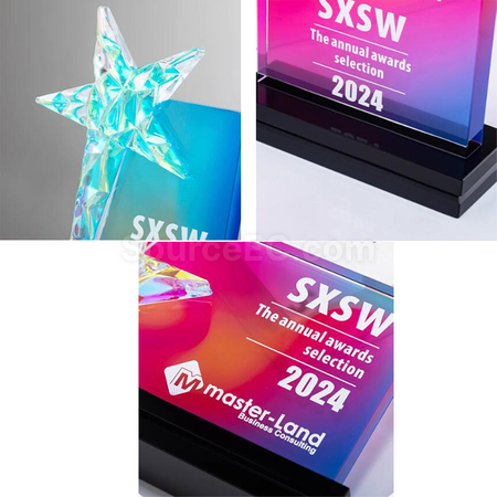 Customization Plated Crystal Award Corporate Gifts