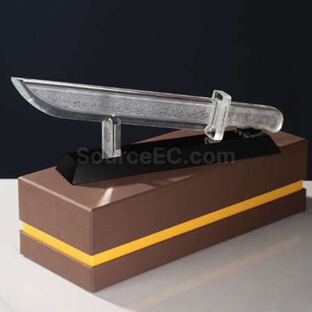 Customization Dagger Crystal Trophy Corporate Gifts