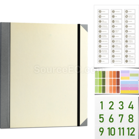 Customization Organizer for accordion folders Corporate Gifts