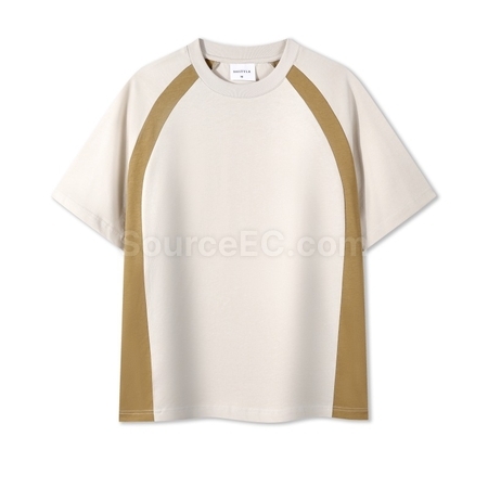 Customization Contrasting Color Summer T-shirt Corporate Gifts