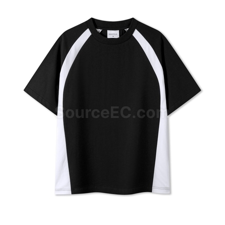 Customization Contrasting Color Summer T-shirt Corporate Gifts