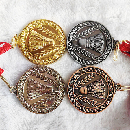 Customization Badminton Metal Medal Corporate Gifts