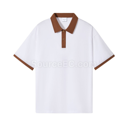 Customization Contrasting Color Summer POLO Shirt Corporate Gifts