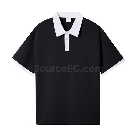 Customization Contrasting Color Summer POLO Shirt Corporate Gifts