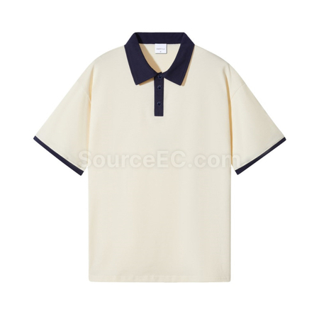Customization Contrasting Color Summer POLO Shirt Corporate Gifts