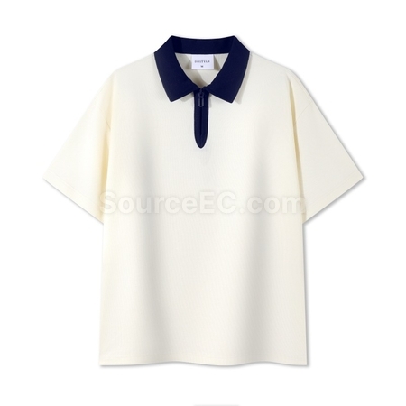 Customization Zipper Polo Shirt Corporate Gifts
