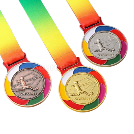 Customization Football Metal Medal Corporate Gifts