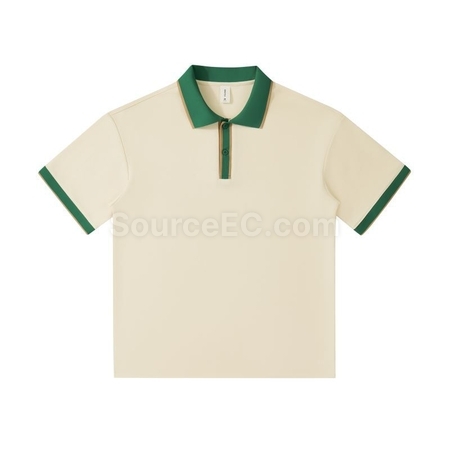 Customization Vintage Patchwork Polo Shirt Corporate Gifts