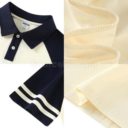 Customization Vintage Patchwork Polo Shirt Corporate Gifts