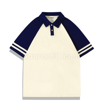 Customization Vintage Patchwork Polo Shirt Corporate Gifts