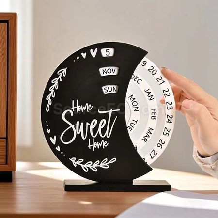 Customization Modern Rotating Desk Calendar  Corporate Gifts
