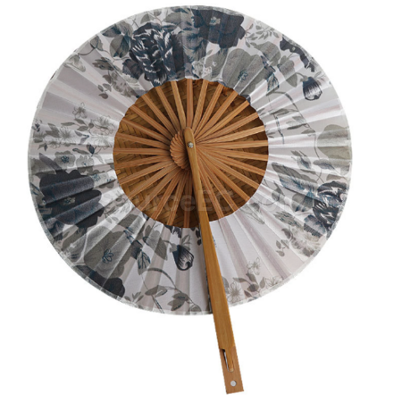 Customization Windmill folding long - handled fan Corporate Gifts