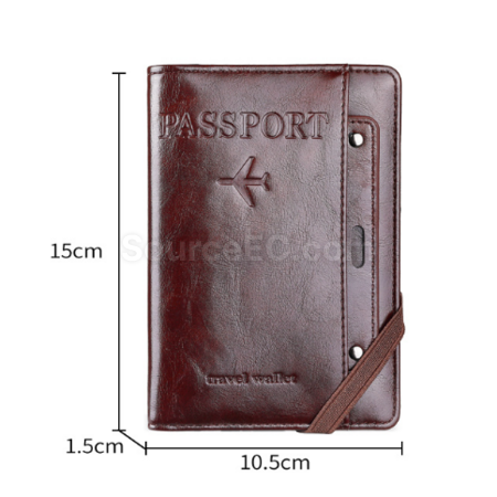 Customization RFID Anti-theft Multifunctional Passport Cover Corporate Gifts