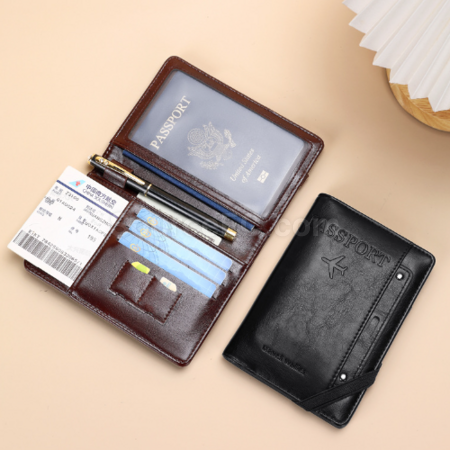 Customization RFID Anti-theft Multifunctional Passport Cover Corporate Gifts