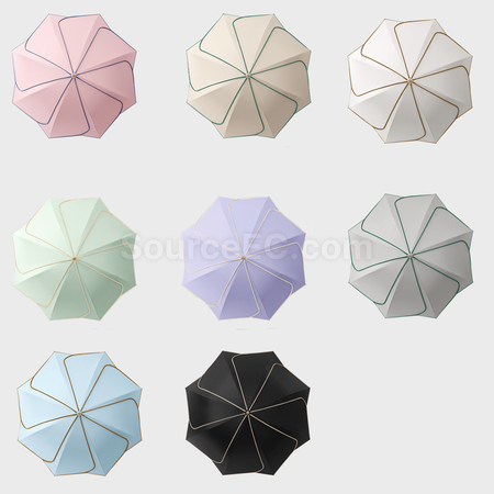Customization Creative Flower Straight Umbrella Corporate Gifts