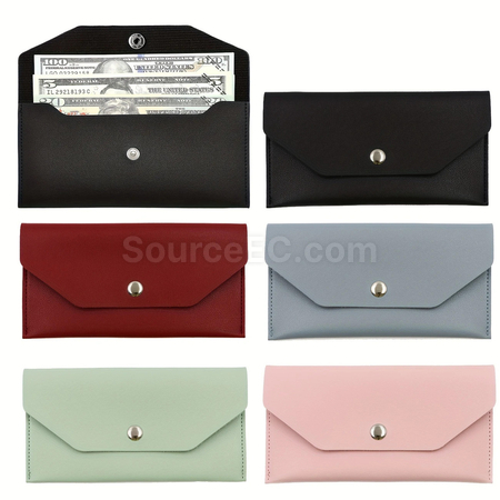 PU Leather Multifunctional Envelope Wallet