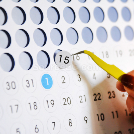 Customization Aperture Frame Calendar Corporate Gifts