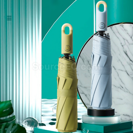 Customization Automatic three-fold umbrella with buckle Corporate Gifts