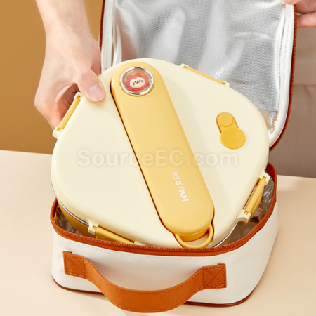 Customization 304 square insulated compartment lunch box Corporate Gifts