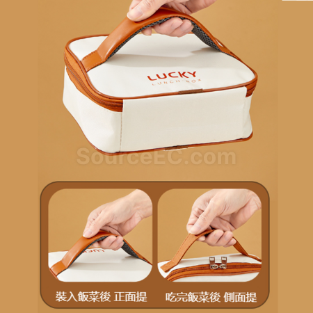 Customization 304 square insulated compartment lunch box Corporate Gifts