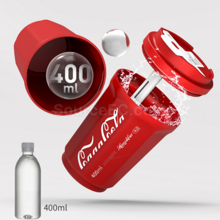 Customization Coke-shaped wireless night light humidifier Corporate Gifts