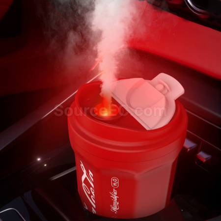 Customization Coke-shaped wireless night light humidifier Corporate Gifts