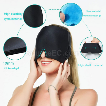 Customization Cold and hot compress ice pack headgear and eye mask Corporate Gifts