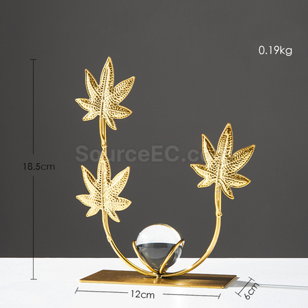 Customization Nordic Plant Iron Art Ornaments Corporate Gifts