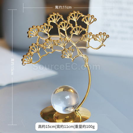 Customization Nordic Plant Iron Art Ornaments Corporate Gifts