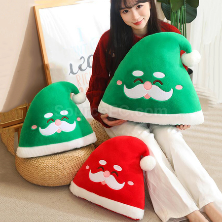 Customization Christmas Hat Pillow Corporate Gifts