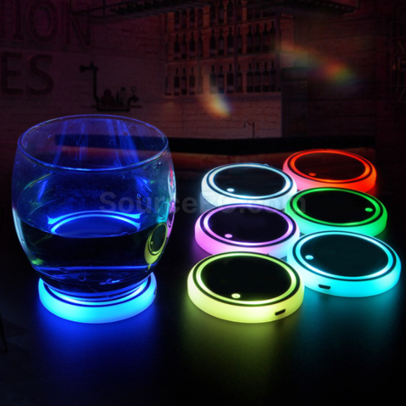 Customization Rechargeable Glowing Coaster Corporate Gifts