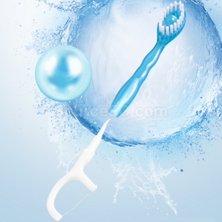 Customization Disposable portable soft-bristle toothbrush with floss Corporate Gifts