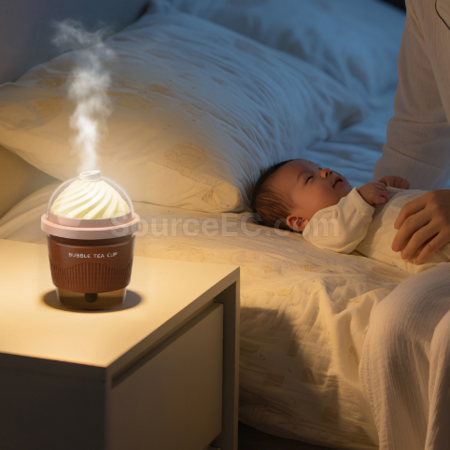 Customization Desktop and car cartoon ice cream humidifier Corporate Gifts