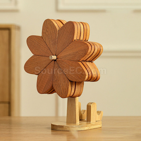Customization Windmill Cup Mat Heat Insulation Pad Corporate Gifts