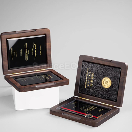 Customization Walnut Medal Corporate Gifts