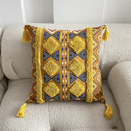 Customization Tufted Linen Printed Cushion Corporate Gifts