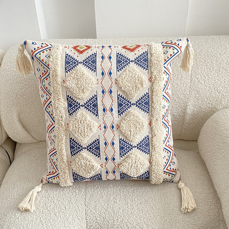 Customization Tufted Linen Printed Cushion Corporate Gifts
